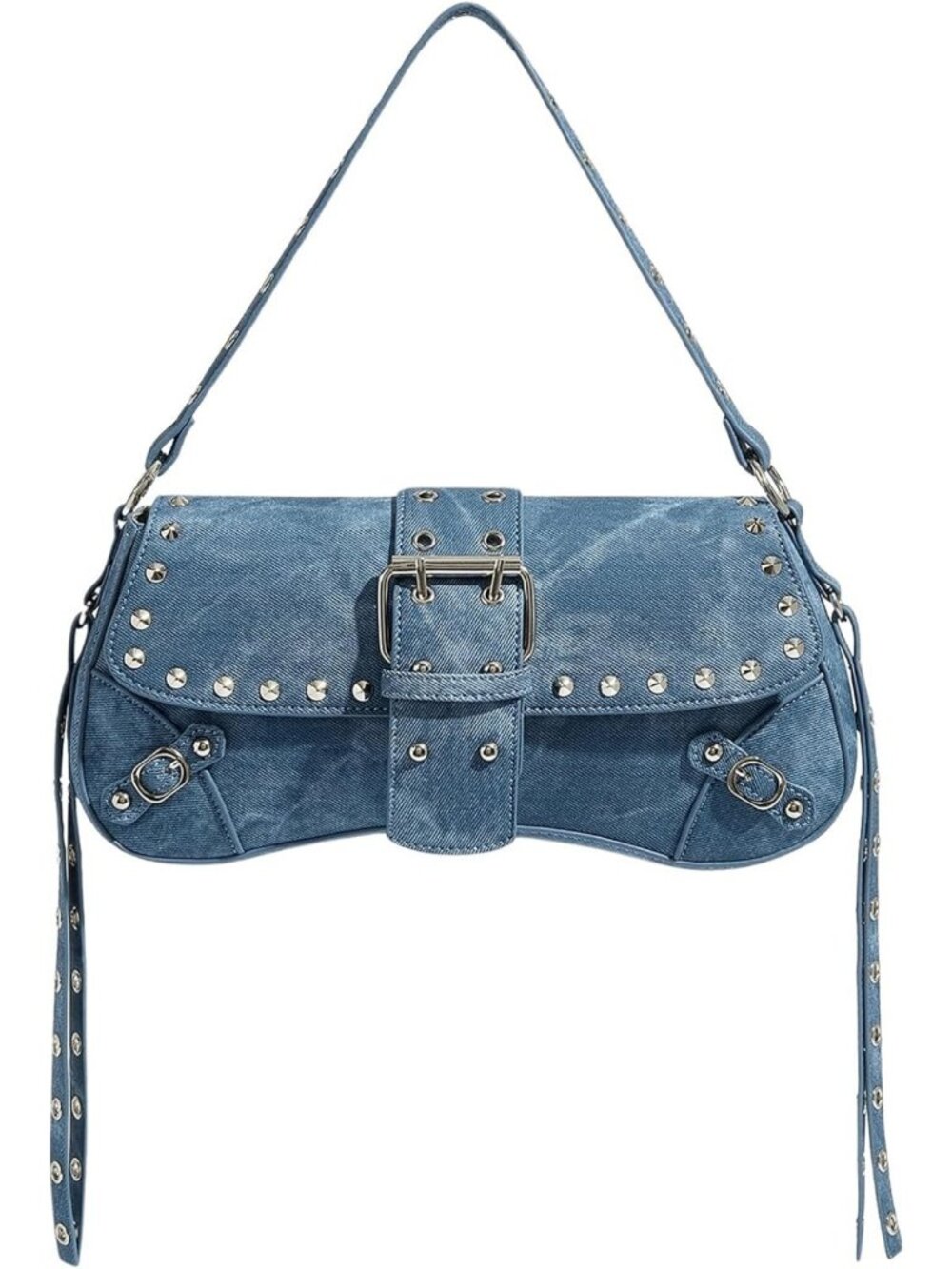 Chic Y2K PU Leather Shoulder Bag - Small Clutch Purse for Trendy Women